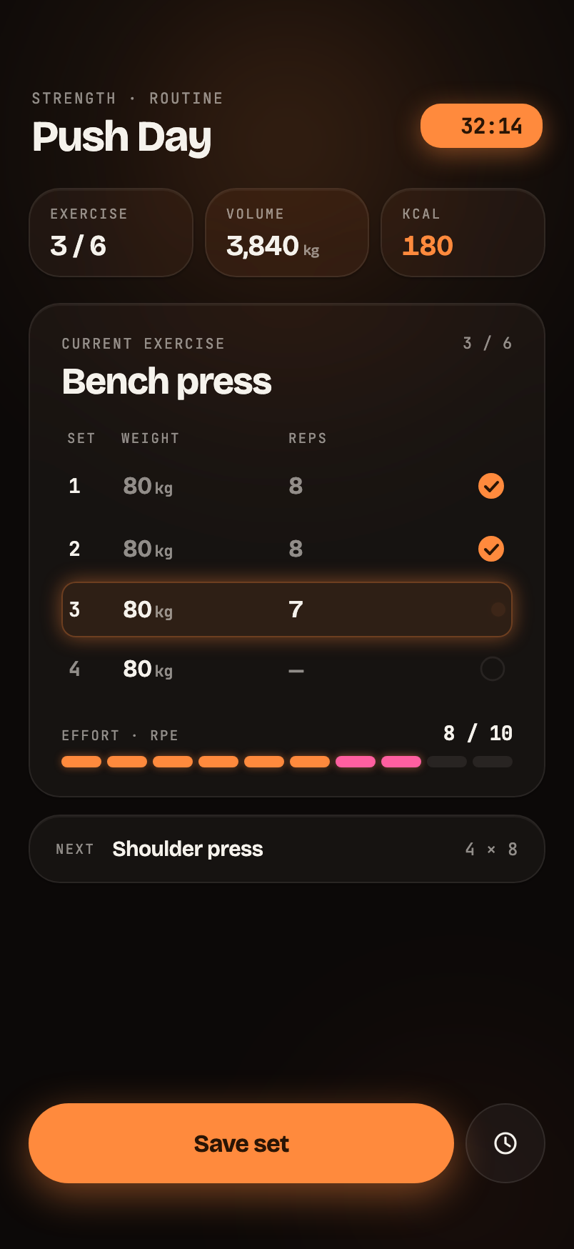 Amber Fitness — Training